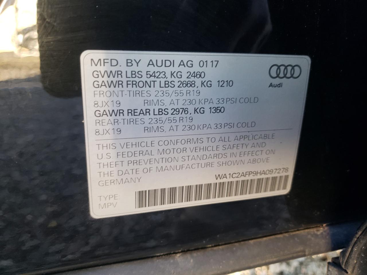 2017 Audi Q5 - Image 13