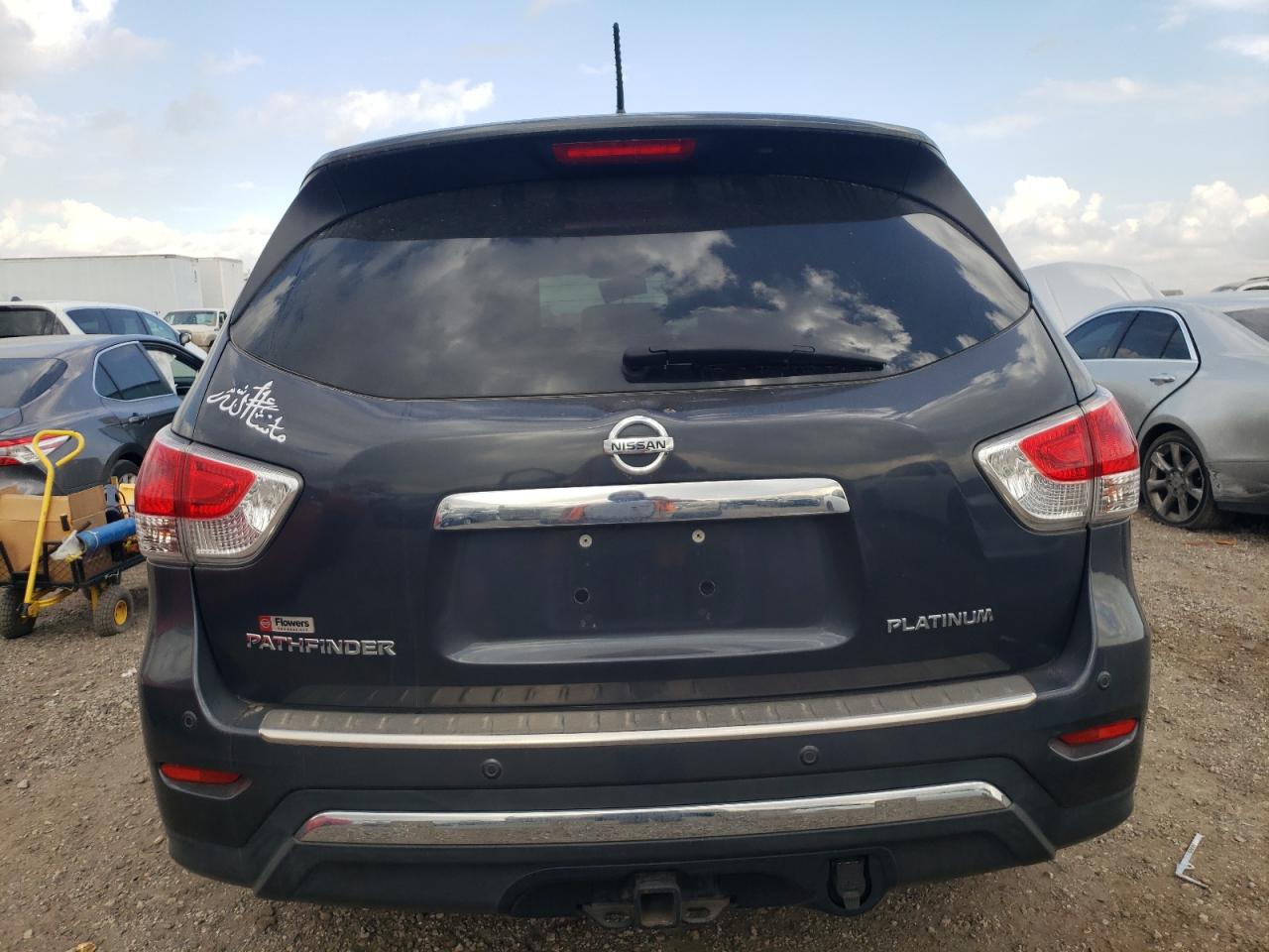 2014 Nissan Pathfinder S VIN: 5N1AR2MNXEC708267 Lot: 43646665