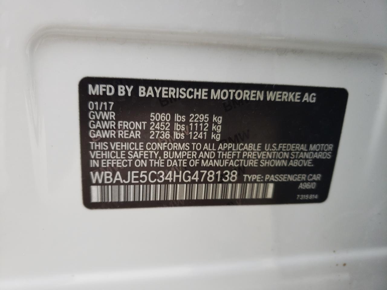 2017 BMW 5er - Image 14