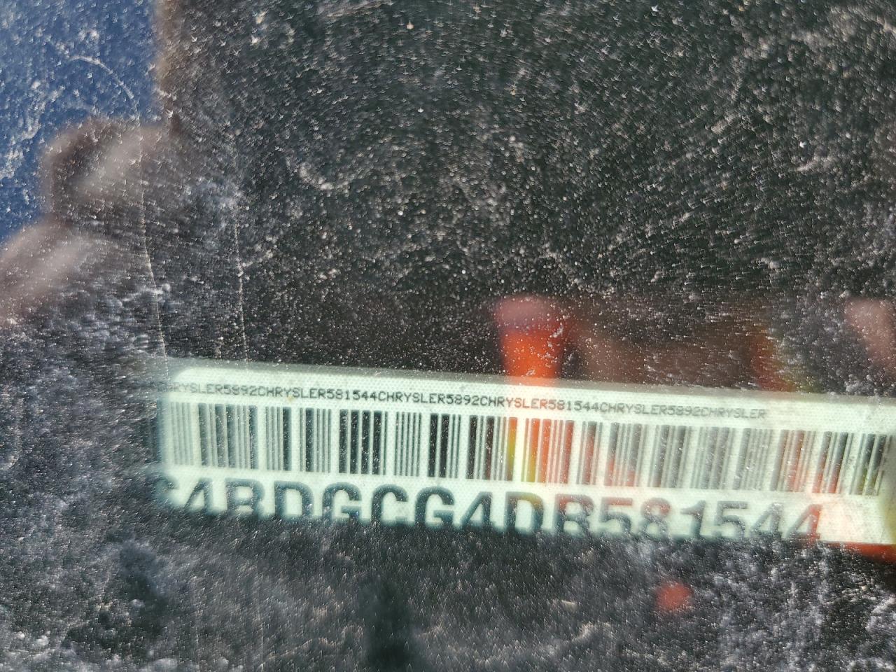 2013 Dodge Grand Caravan Sxt VIN: 2C4RDGCG4DR581544 Lot: 92086785