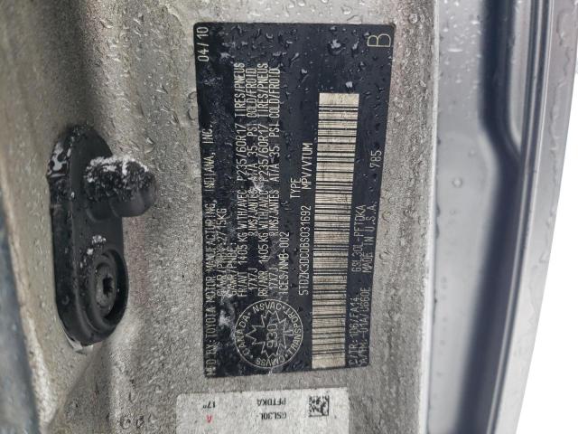 2011 TOYOTA SIENNA 