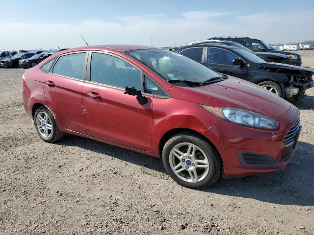  FORD FIESTA 2017 Red