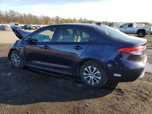  TOYOTA COROLLA 2021 Blue