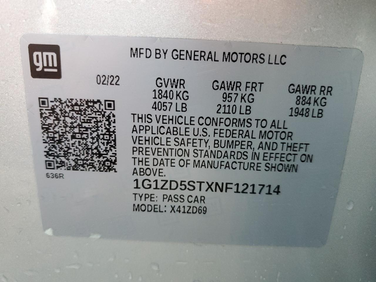 2022 Chevrolet Malibu - Image 12