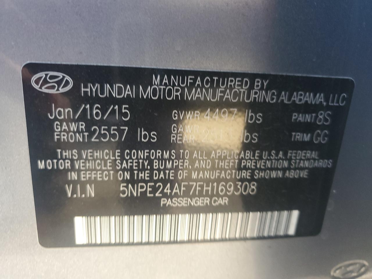 2015 Hyundai Sonata - Image 12