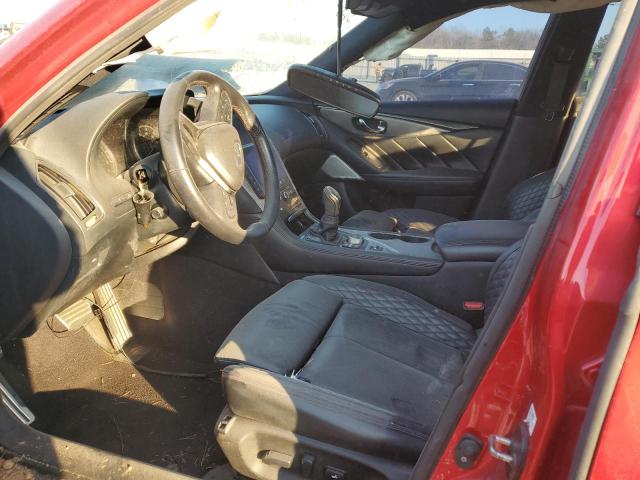  INFINITI Q50 2020 Czerwony