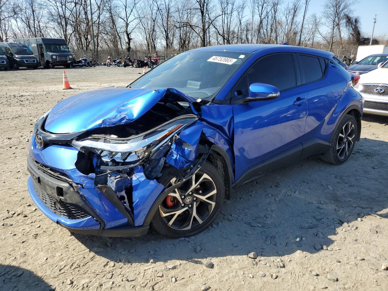 2022 Toyota C-Hr Xle للبيع في Baltimore، MD - Front End