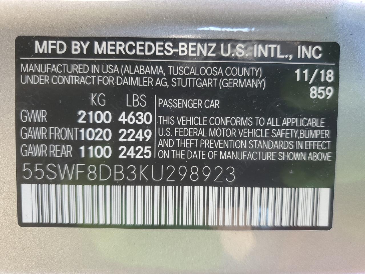 2019 Mercedes-Benz C-klasse - Image 12