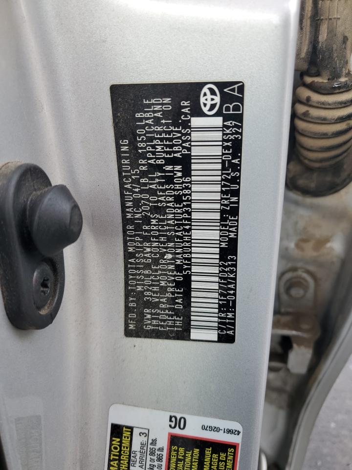 2015 Toyota Corolla - Image 12