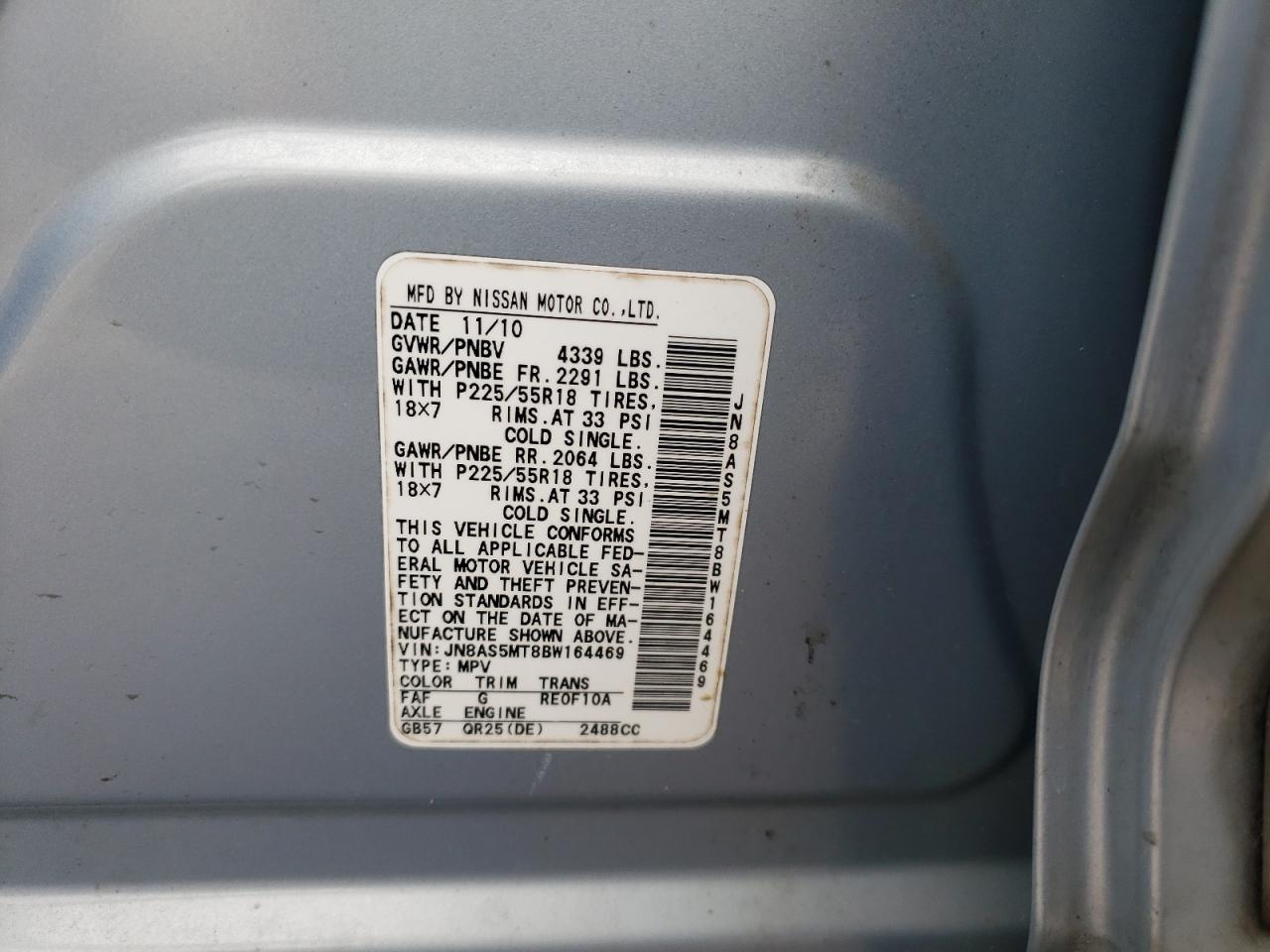 2011 Nissan Rogue - Image 12