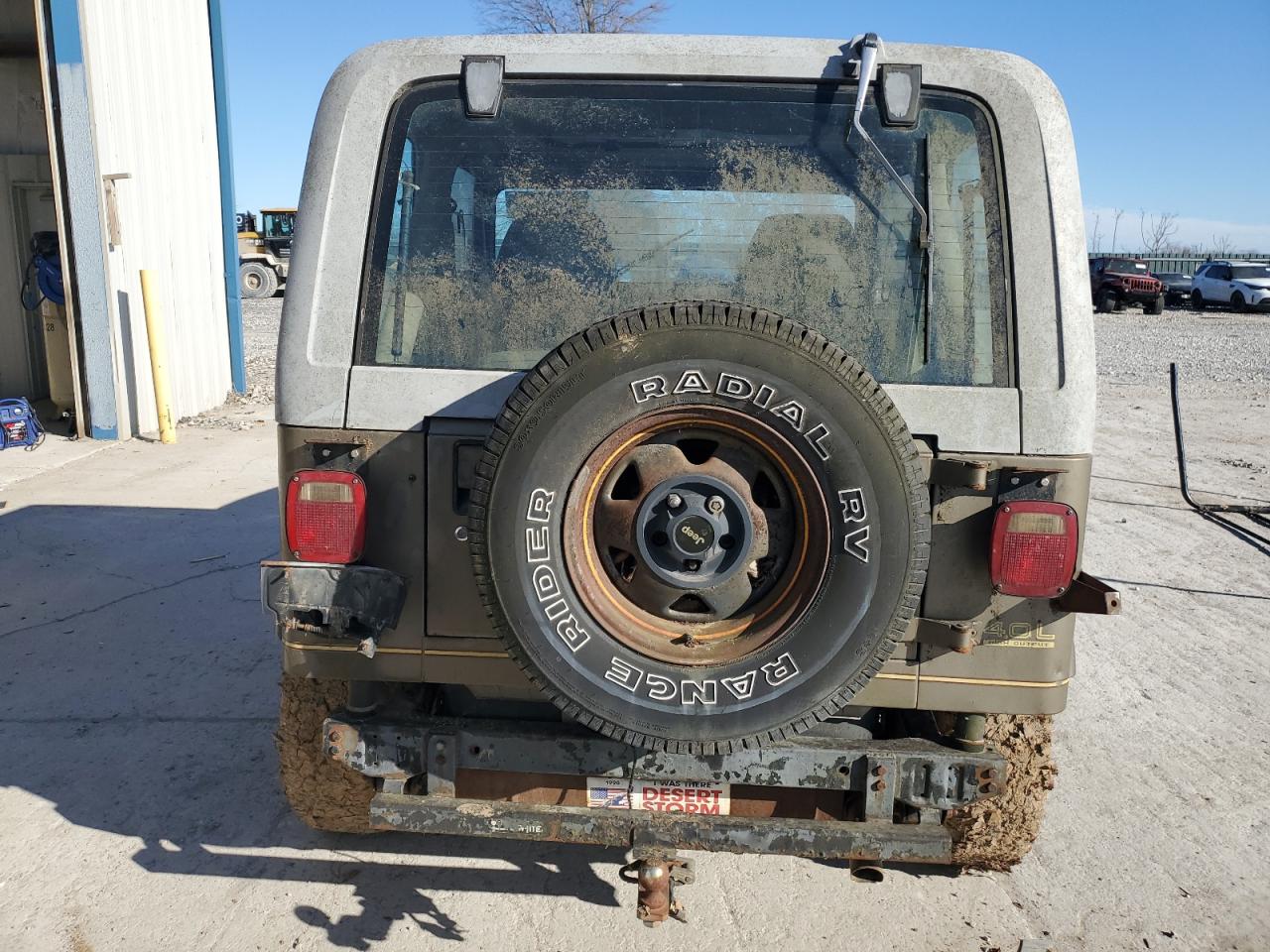 1991 Jeep Wrangler / Yj Sahara VIN: 2J4FY49S5MJ112683 Lot: 47187635