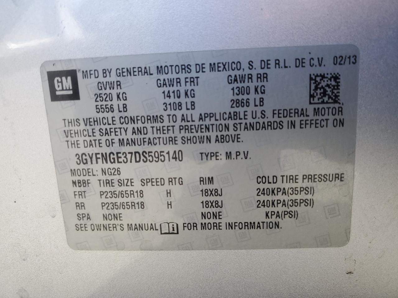 2013 Cadillac SRX - Image 14