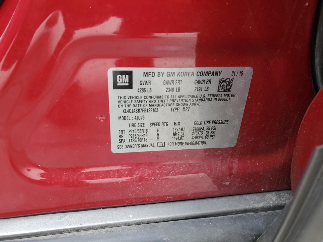 2015 Buick Encore - Image 13