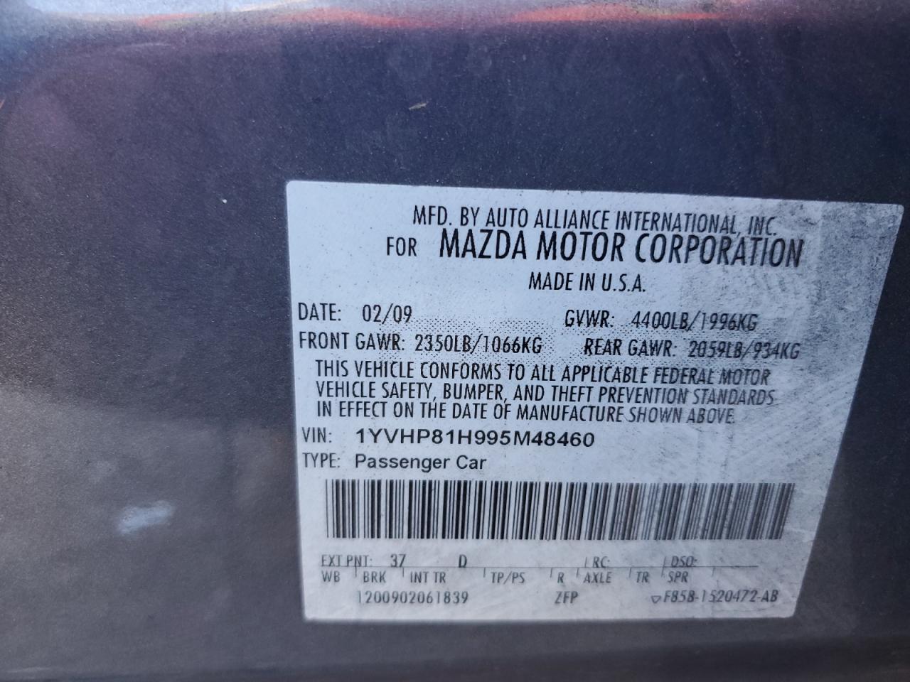 2009 Mazda 6 - Image 14