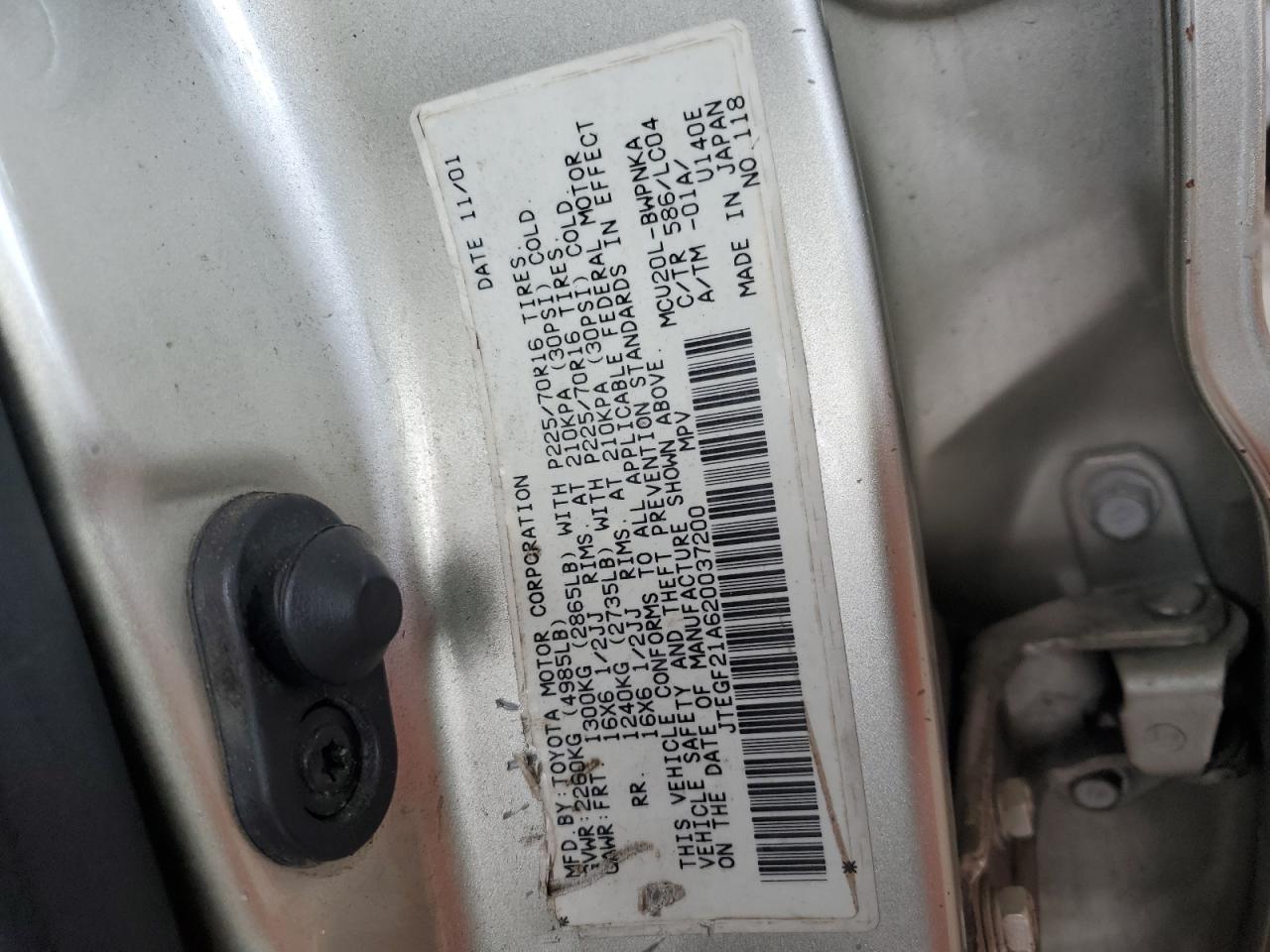 2002 Toyota Highlander - Image 14