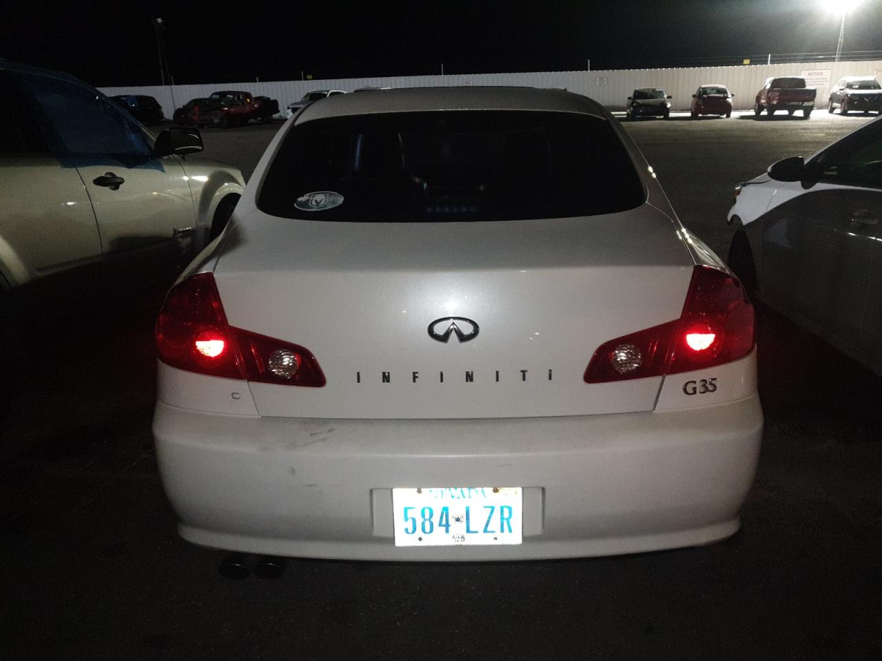 2006 Infiniti G35 VIN: 514487 Lot: 47505885
