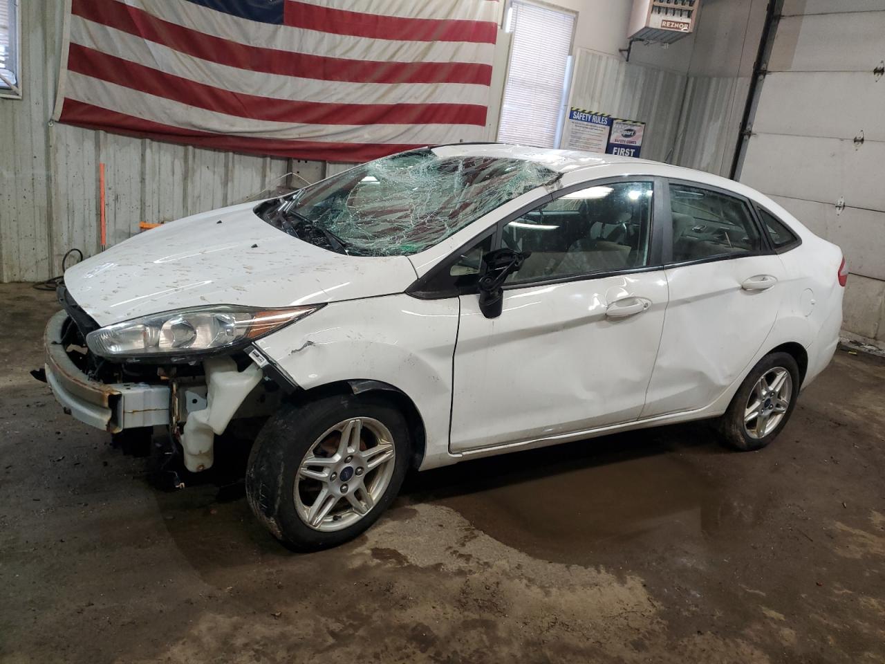 2017 Ford Fiesta Se იყიდება Lyman-ში, ME - Rollover