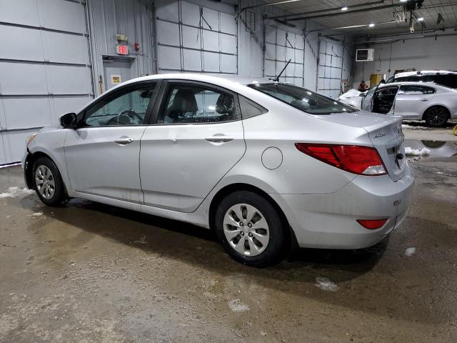  HYUNDAI ACCENT 2016 Silver