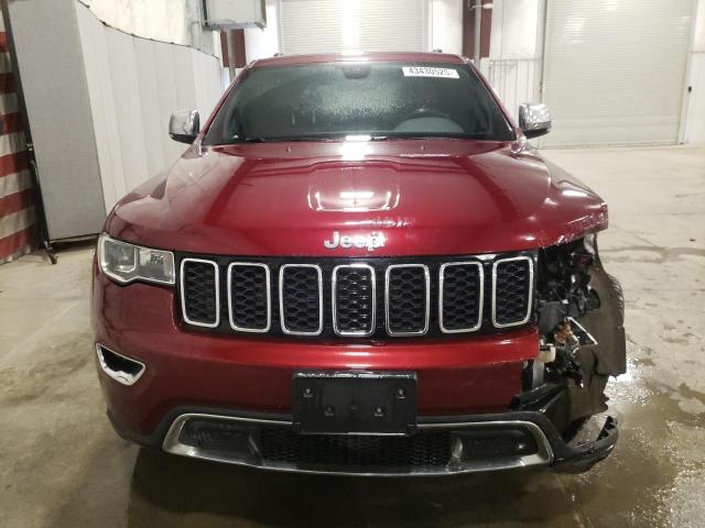 Паркетники JEEP GRAND CHER 2017 Бордовий