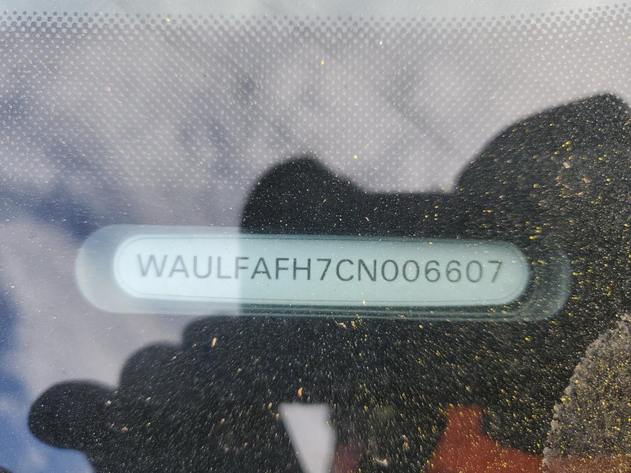 2012 Audi A5 Premium Plus VIN: WAULFAFH7CN006607 Lot: 46258255