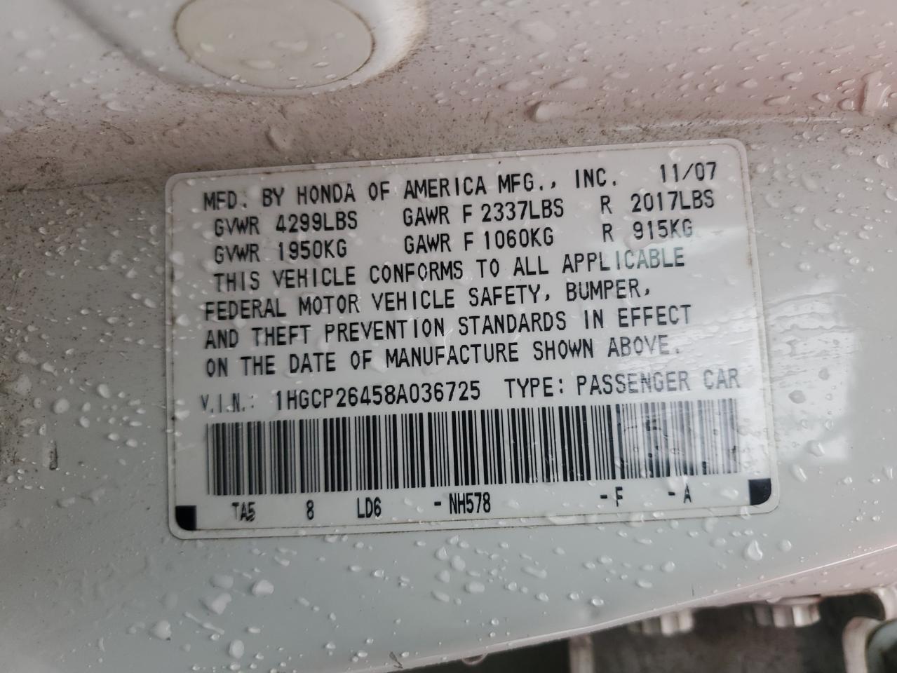 2008 Honda Accord - Image 13