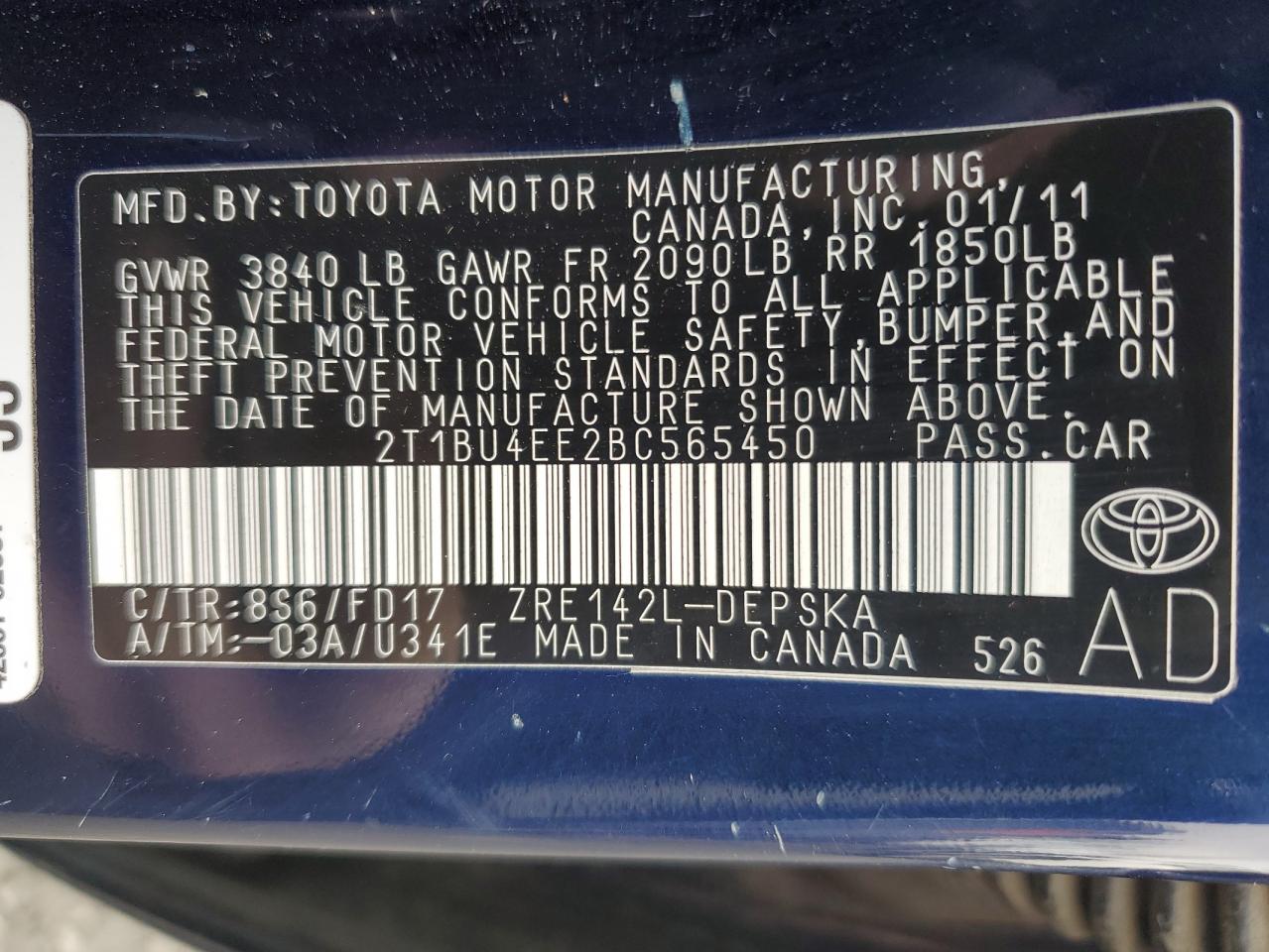 2011 Toyota Corolla - Image 14