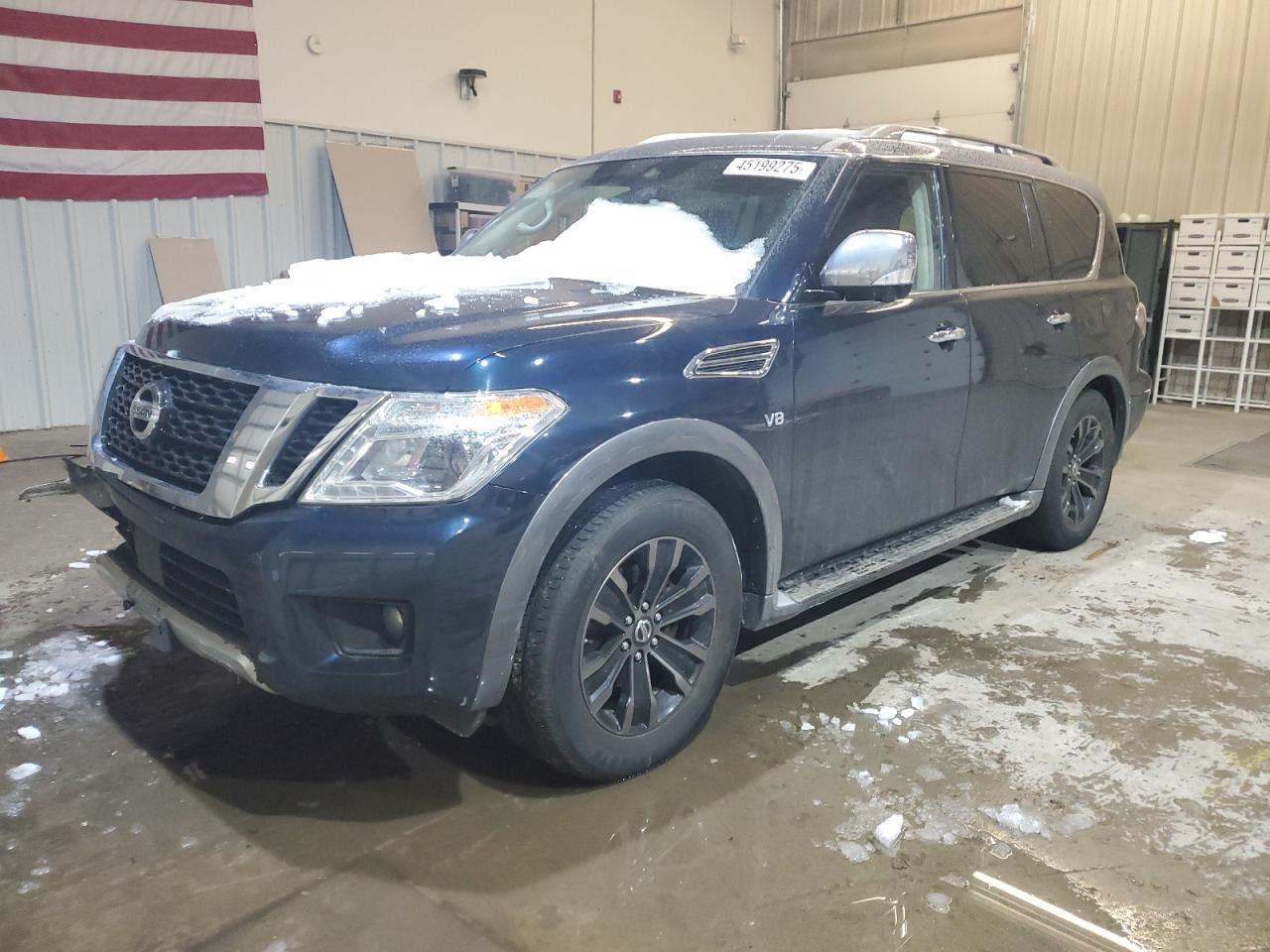 2018 Nissan Armada Platinum للبيع في Candia، NH - Front End