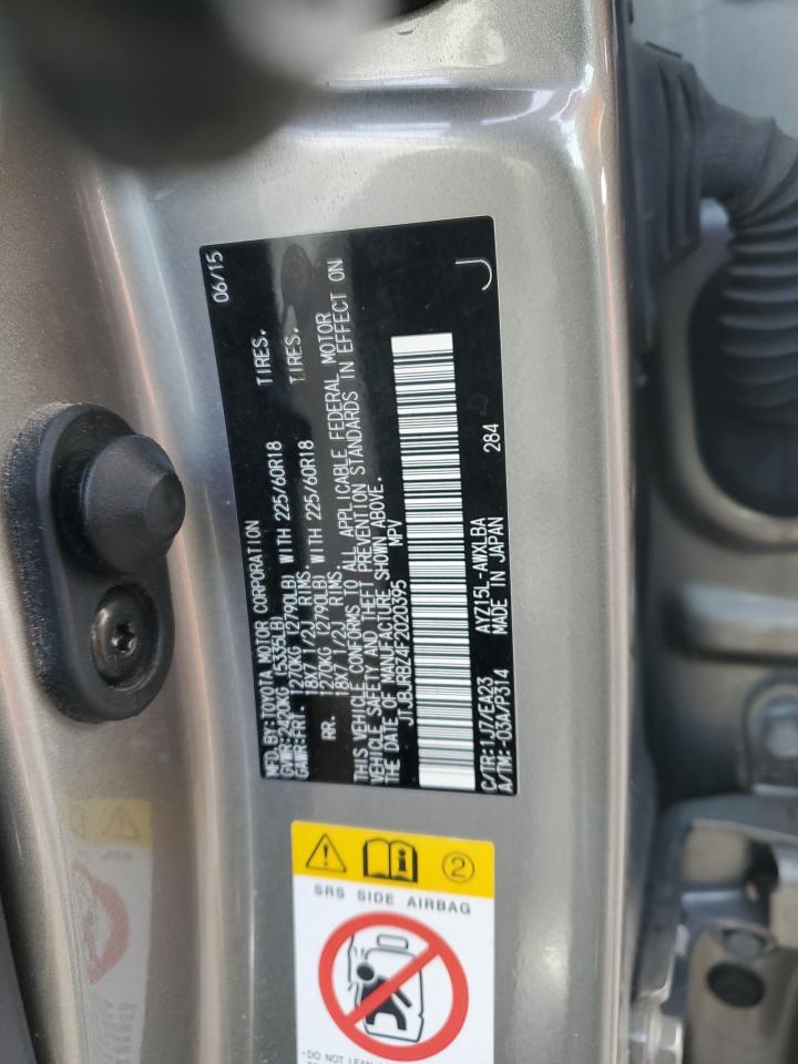 2015 Lexus Nx 300H VIN: JTJBJRBZ4F2020395 Lot: 43951295