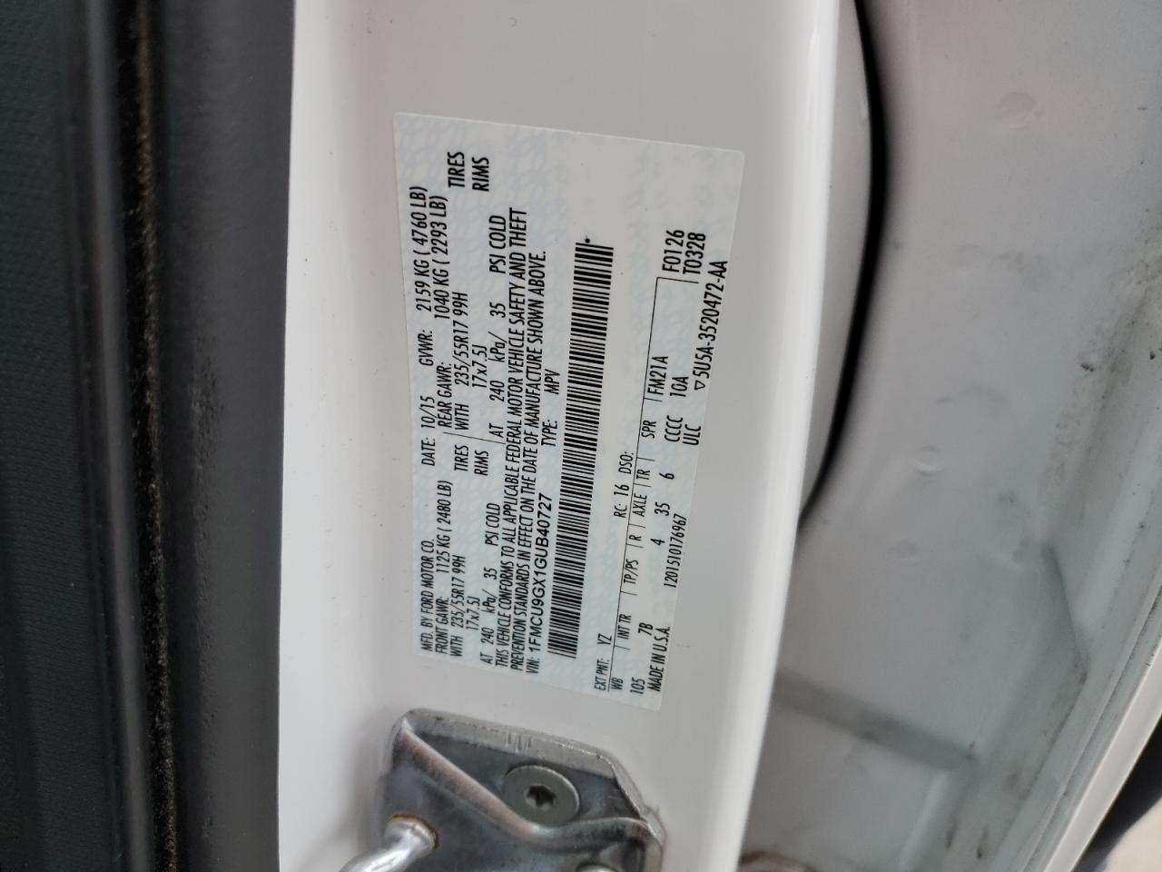 2016 Ford Escape - Image 12