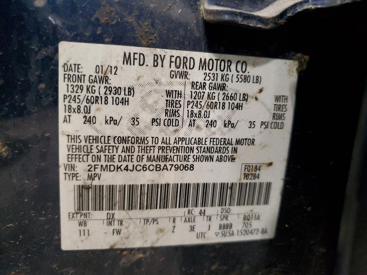 2012 Ford Edge - Image 14