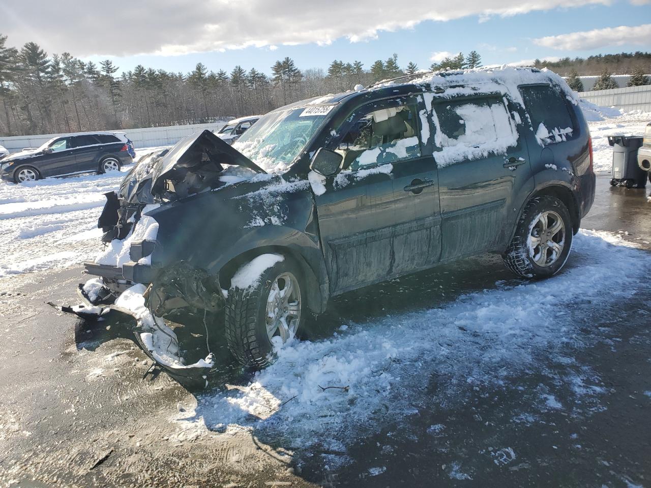 2013 Honda Pilot Exl for Sale in Windham, ME - Front End