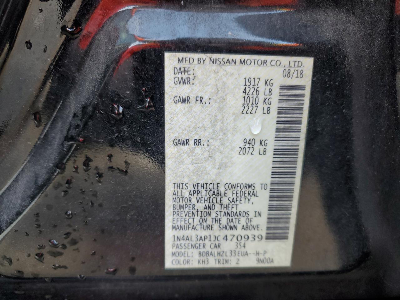 2018 Nissan Altima - Image 12