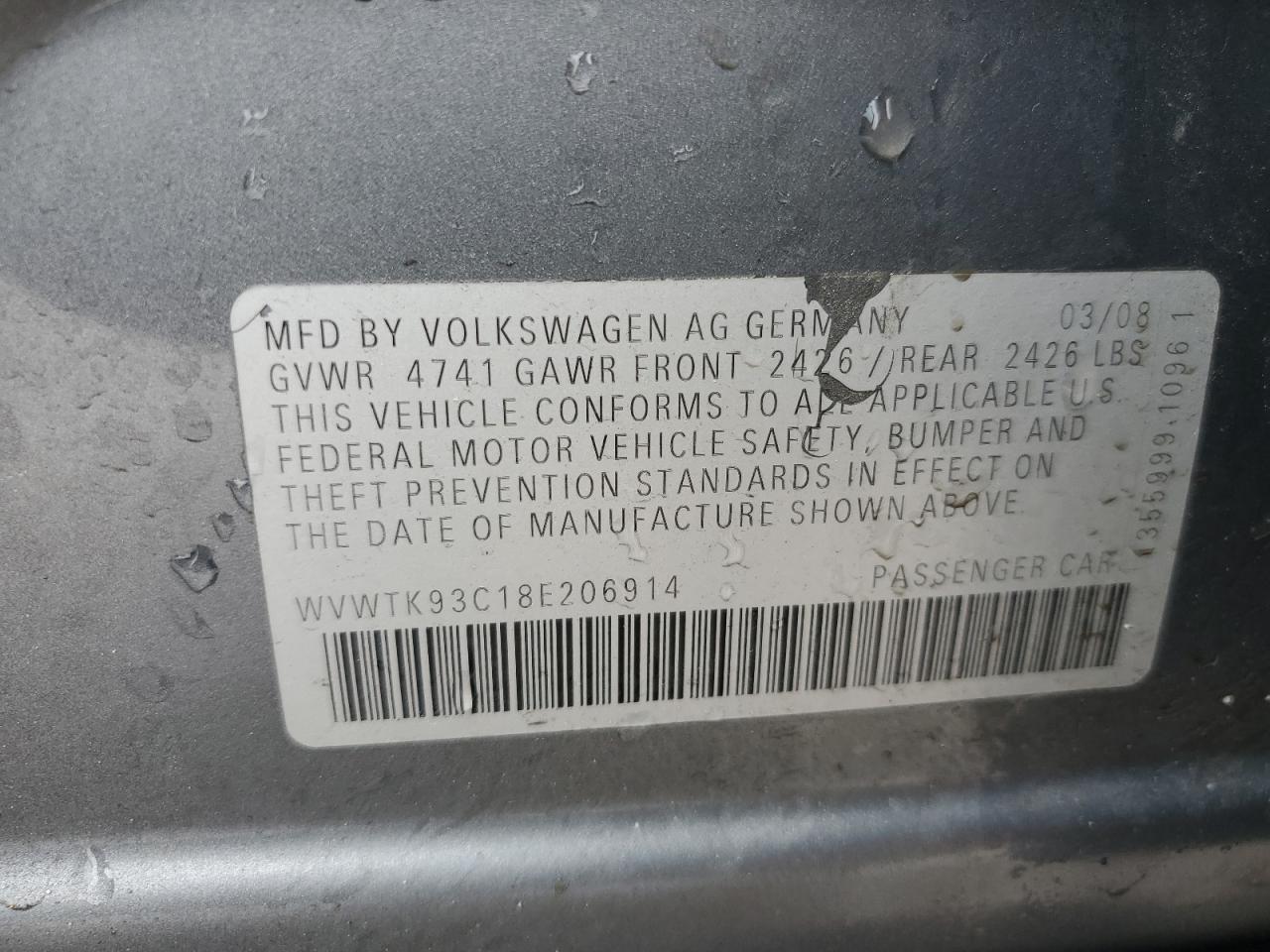 2008 Volkswagen Passat - Image 12