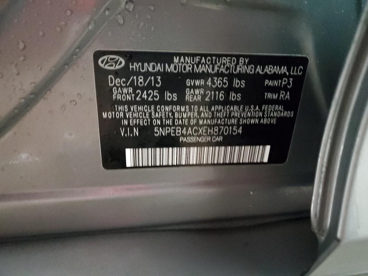 2014 Hyundai Sonata - Image 13