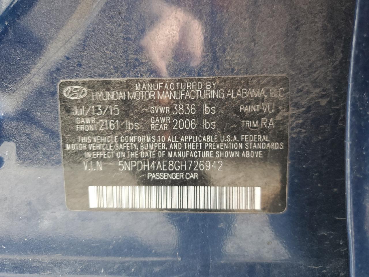 2016 Hyundai Elantra - Image 12
