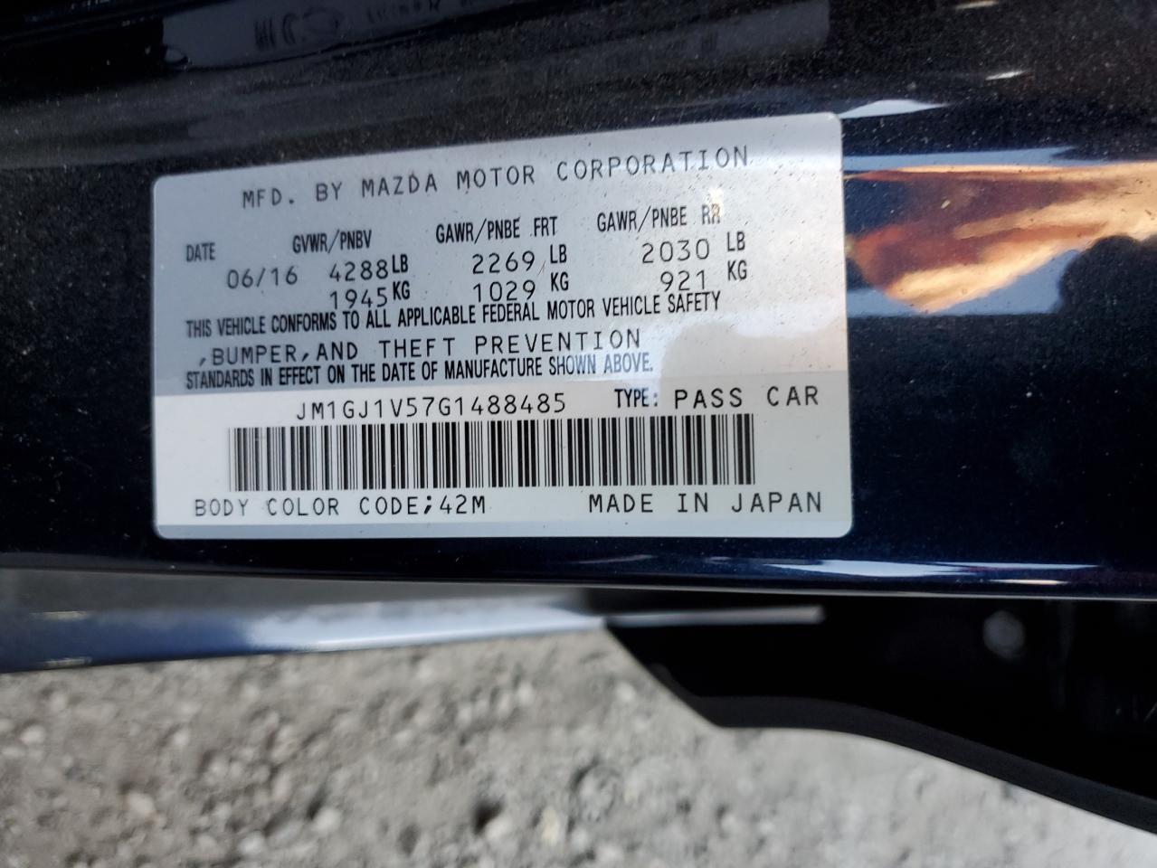 2016 Mazda 6 - Image 12