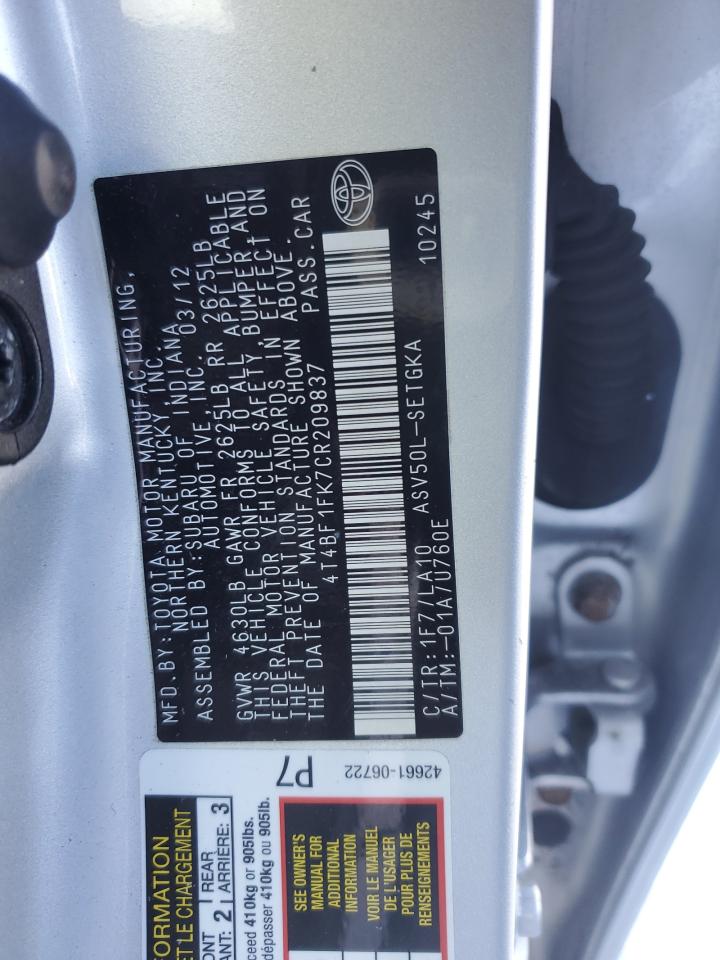2012 Toyota Camry - Image 15