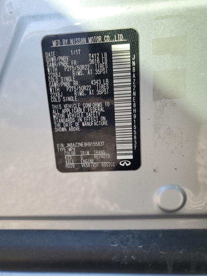2017 Infiniti QX80 - Image 13