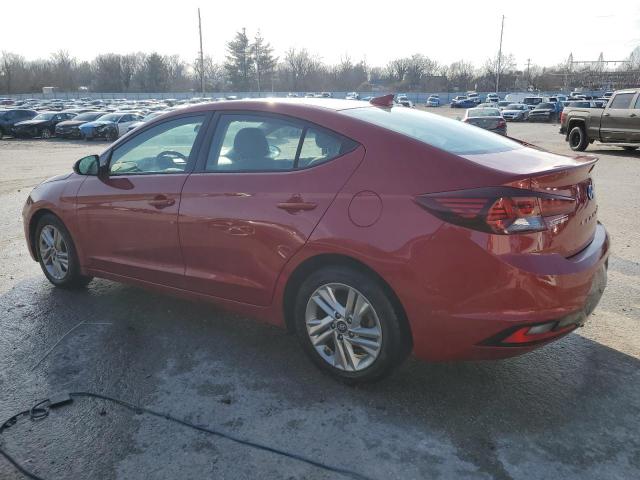  HYUNDAI ELANTRA 2020 Red