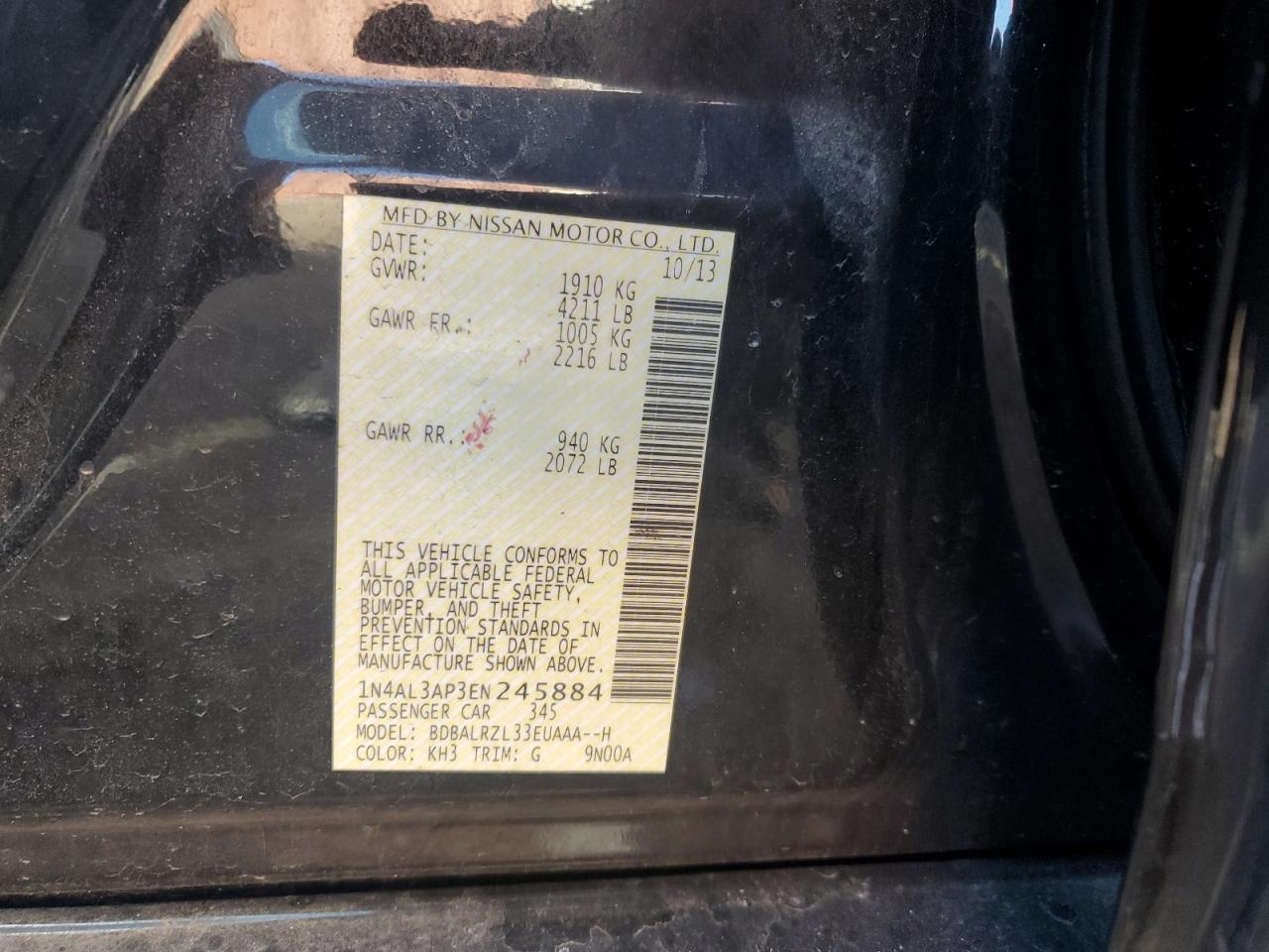 2014 Nissan Altima - Image 14