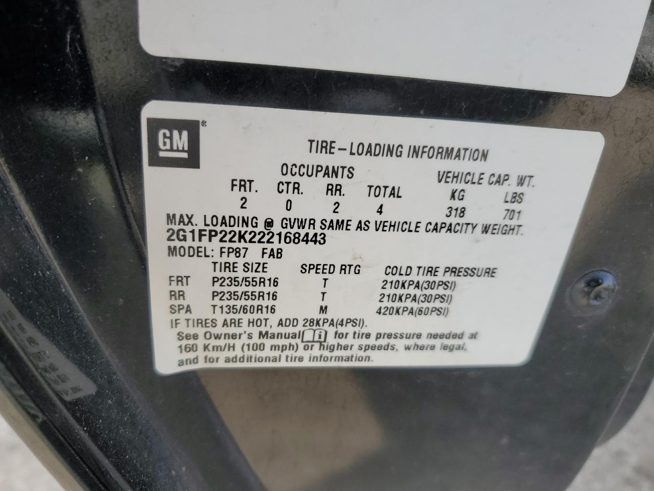 2002 Chevrolet Camaro - Image 12