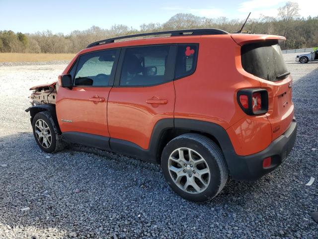  JEEP RENEGADE 2017 Оранжевий