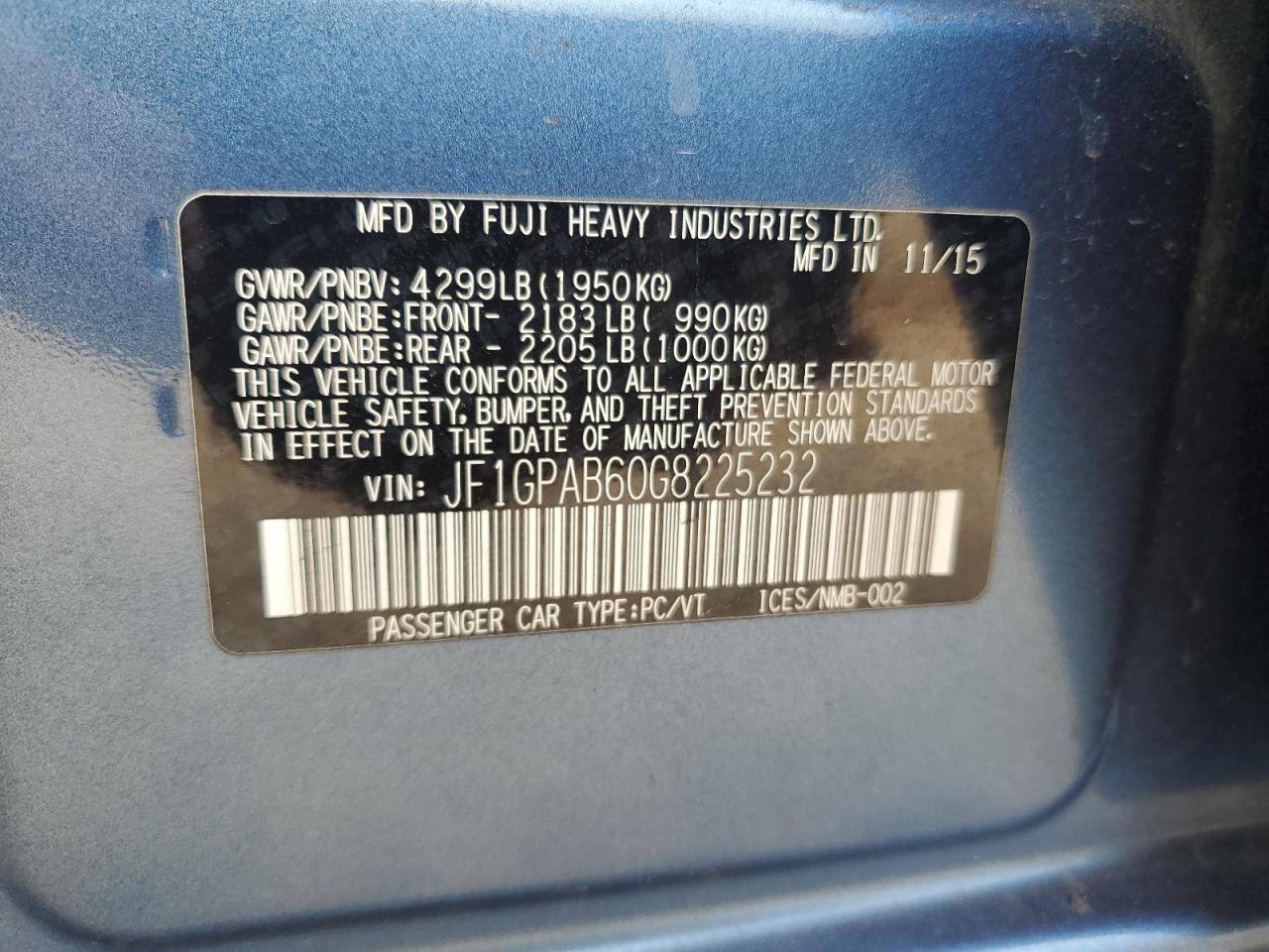 2016 Subaru Impreza - Image 14