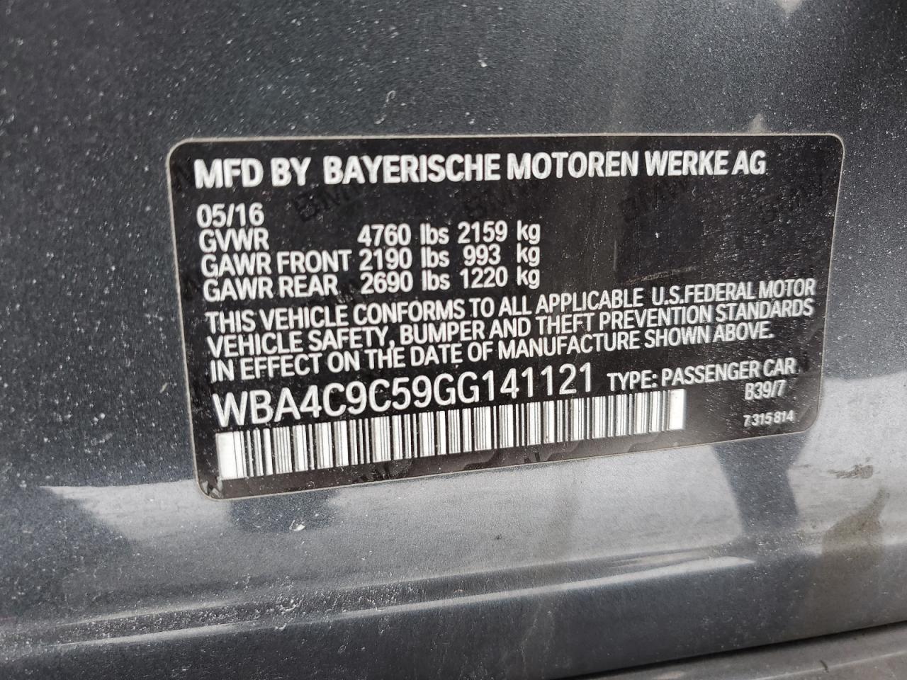 2016 BMW 4er - Image 12