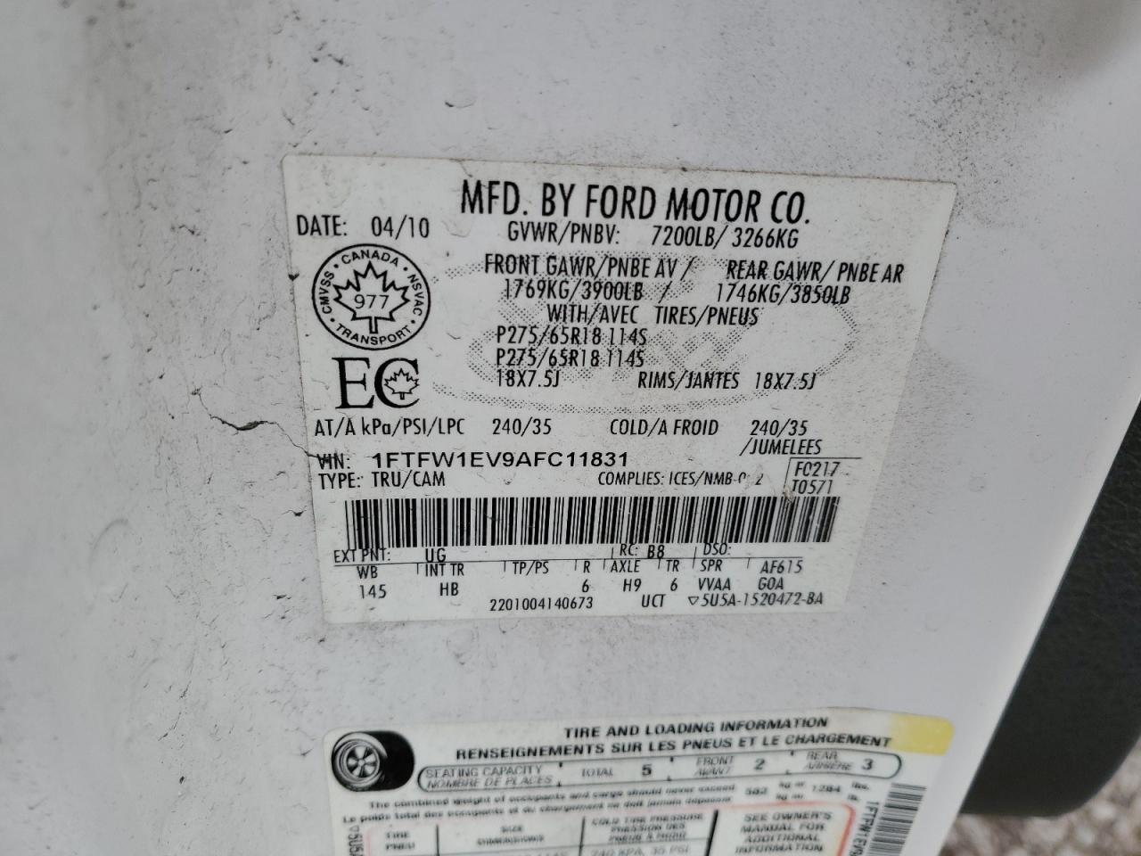 2010 Ford F-150 - Image 13