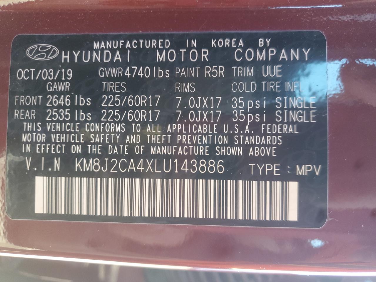 2020 Hyundai Tucson - Image 16