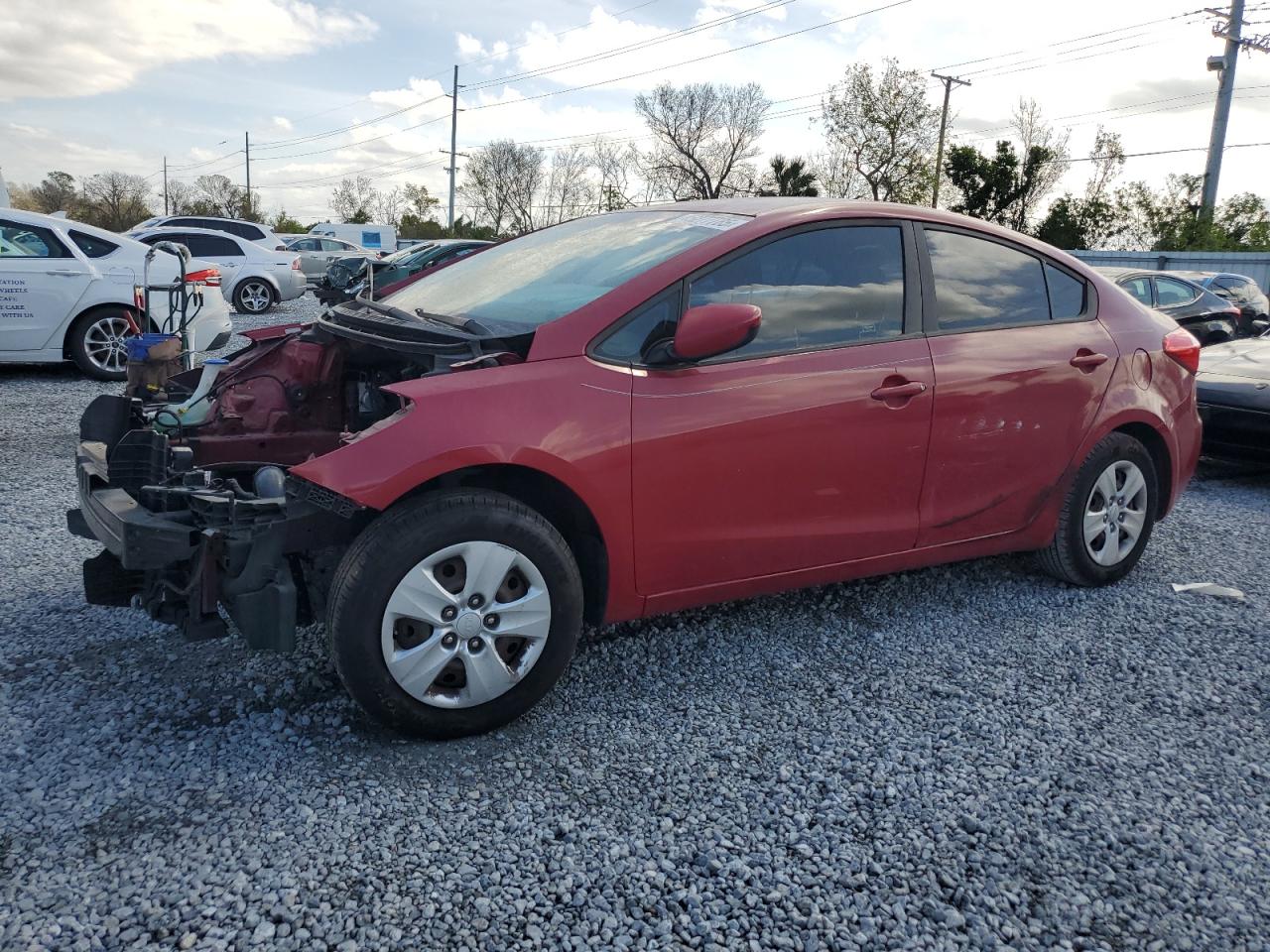 2016 Kia Forte Lx de vânzare în Riverview, FL - Front End
