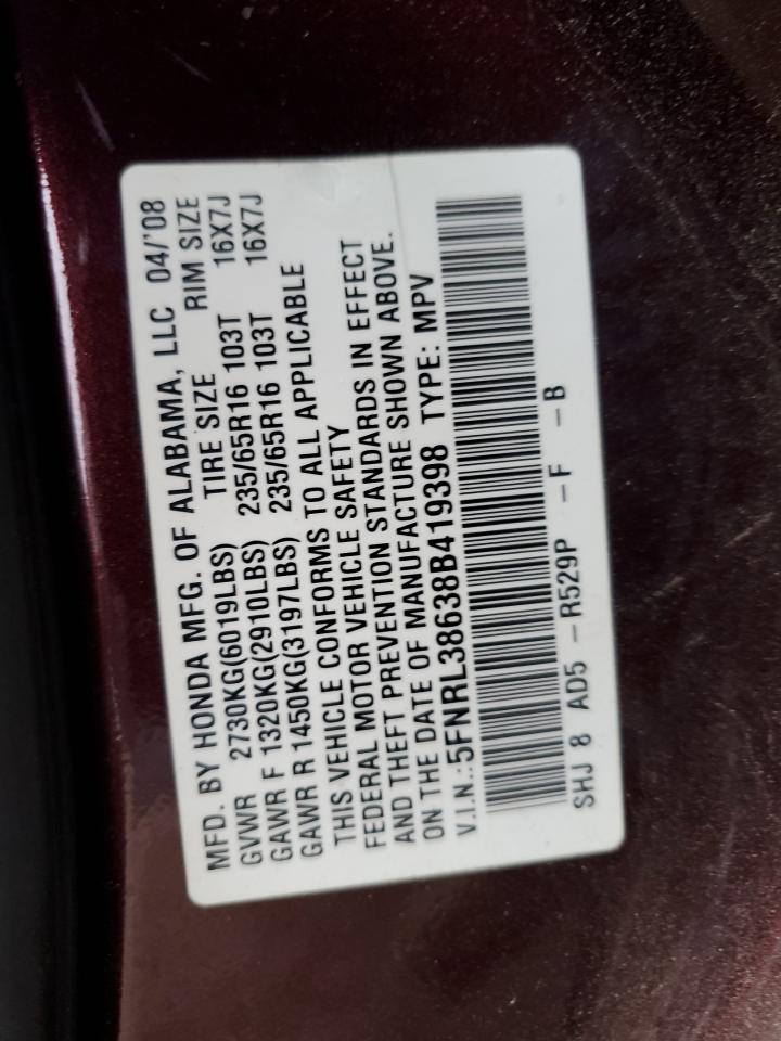 2008 Honda Odyssey - Image 13