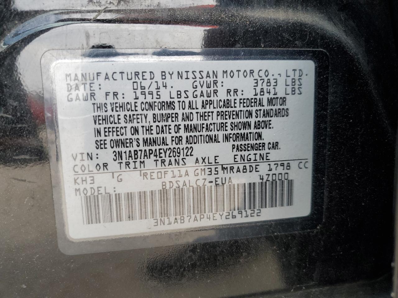 2014 Nissan Sentra - Image 12