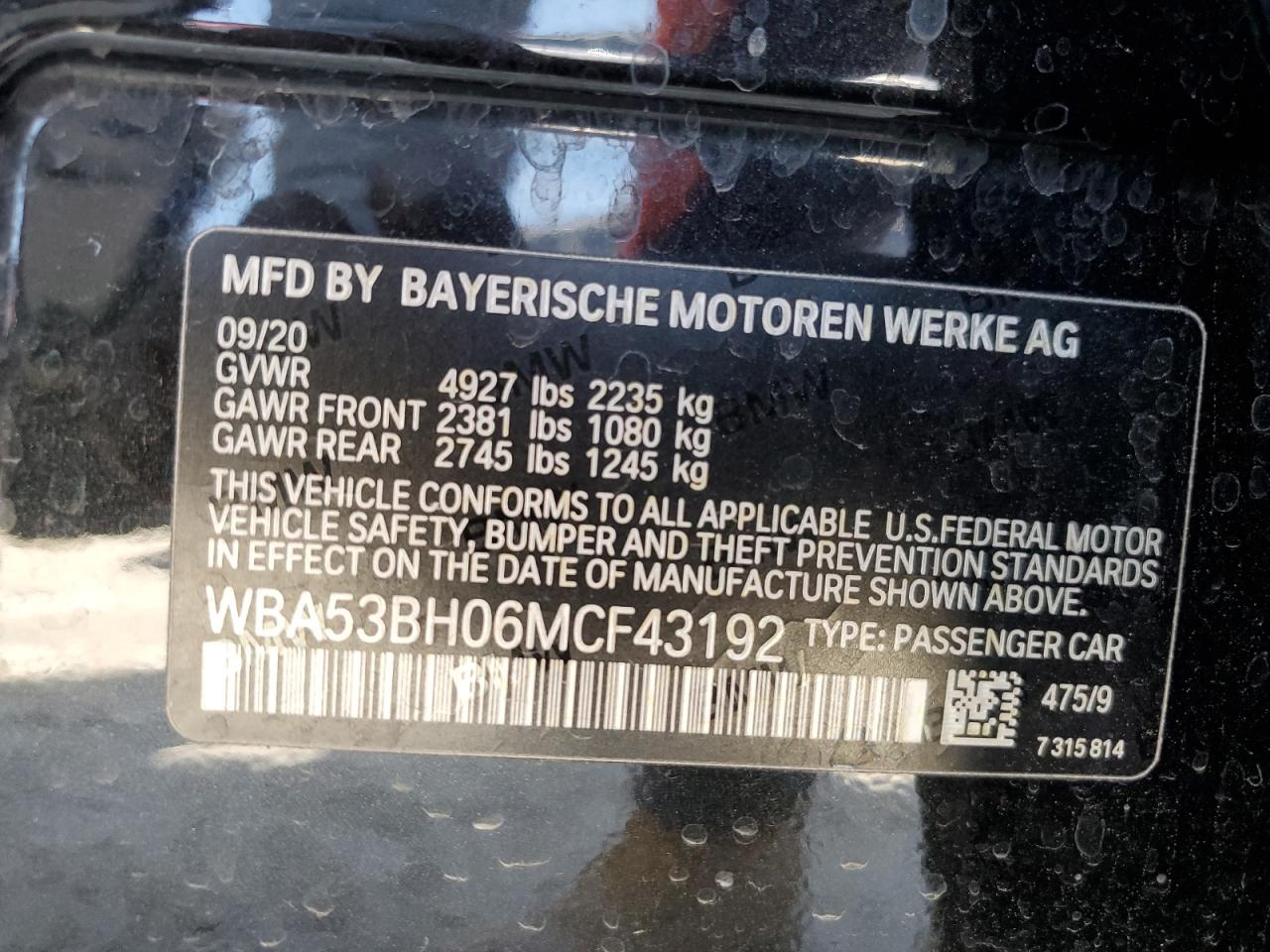 2021 BMW 5er - Image 12